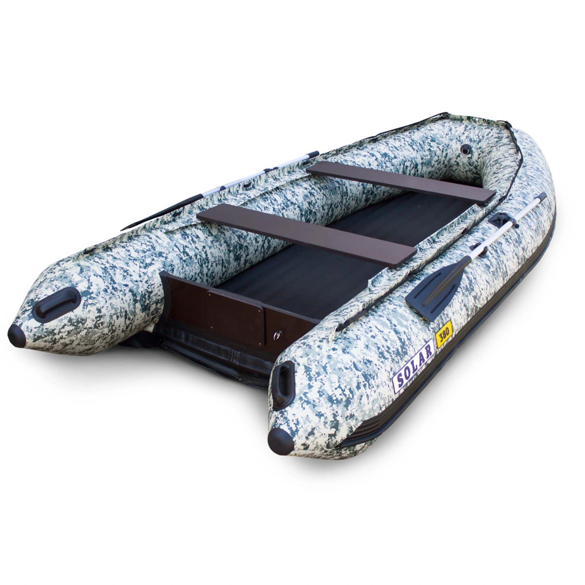 Лодка ПВХ Solar Оптима-380 пиксель