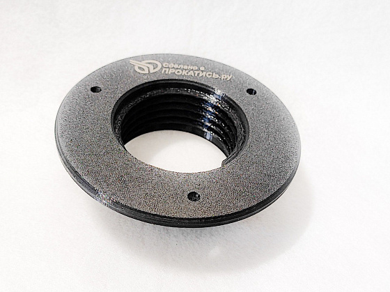 Фланец врезной для крепления гофры (спираль STRERNFLEX) Прокатись.ру