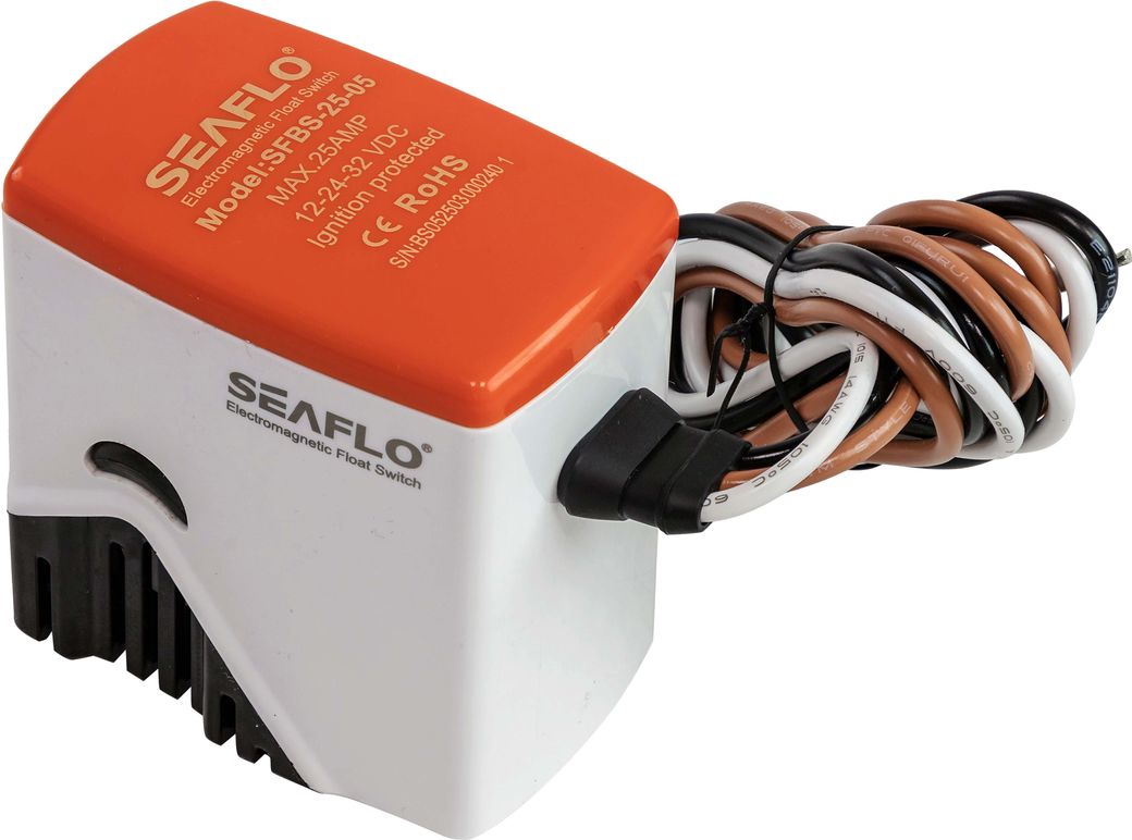 Автопереключатель поплавковый с защитным кожухом SeaFlo