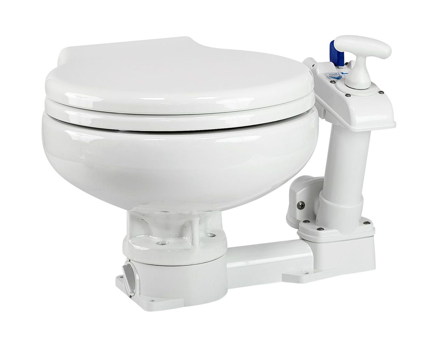 Унитаз с ручной помпой SuperCOMPACT