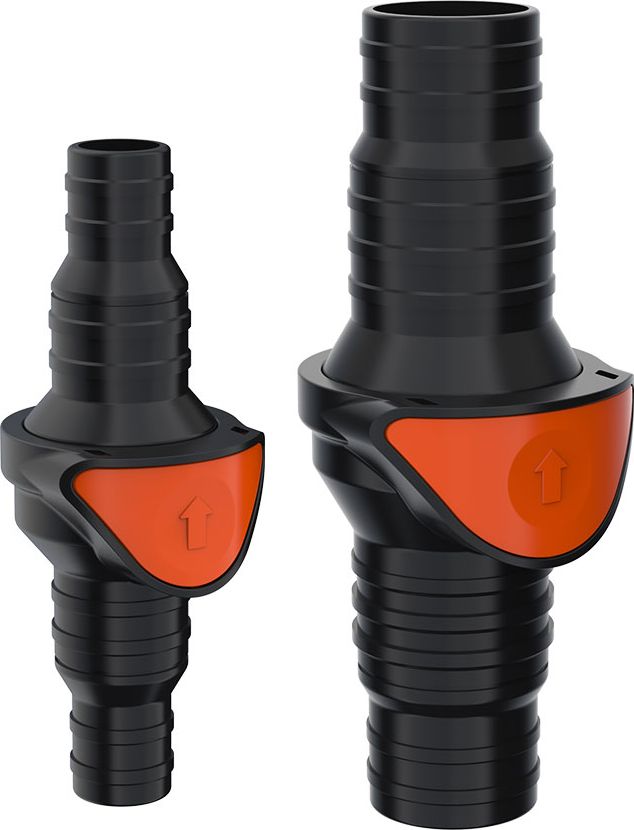 Клапан невозвратный прямой под шланг 33/33 мм, SaeFlo