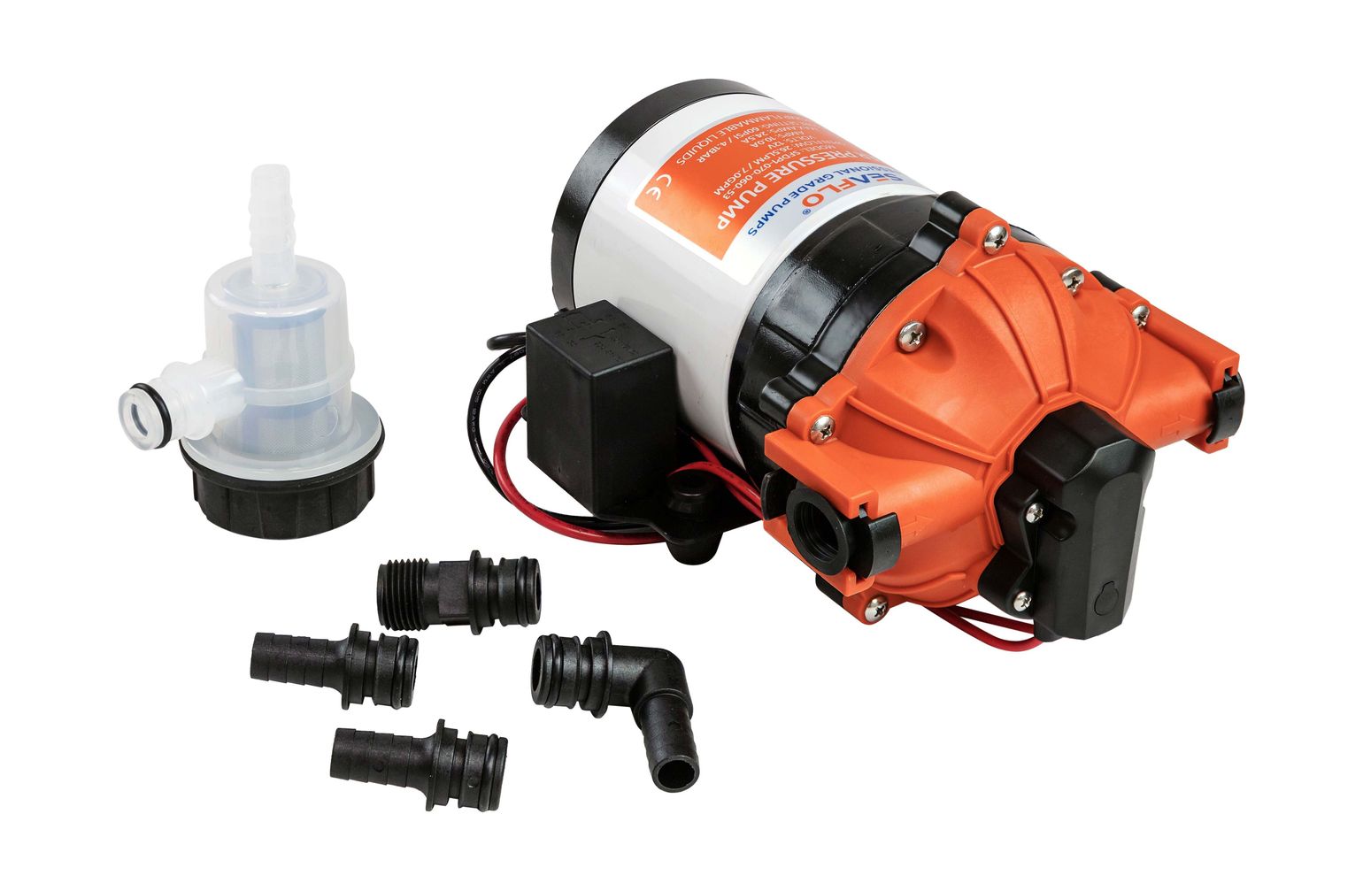 Помпа водоподающая мембранная SeaFlo, 12 В, 26.5 л/мин, 4.1 бар