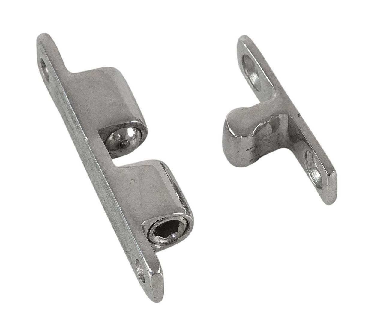 Защелка дверная нержавеющая 43х8мм, Marine Rocket