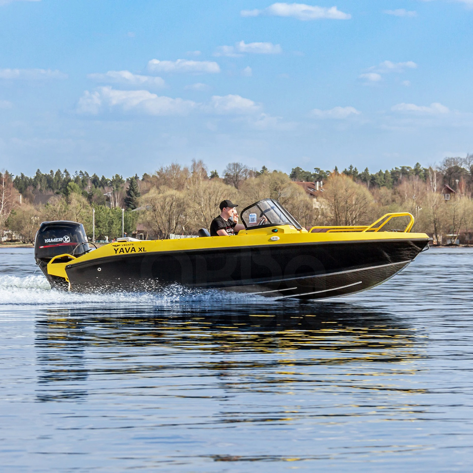 Катер Volzhanka YAVA ХL BOWRIDER c YAMER EF130