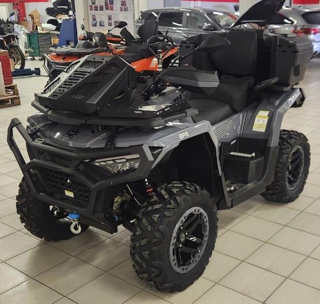 Квадроцикл HND QRX 650 PRO С ПРОБЕГОМ темно-серый