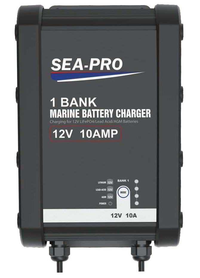 Зарядное устройство TE4-0333 (1х12В AGM, LEAD-ACID, LiFePo4- нижний выход)