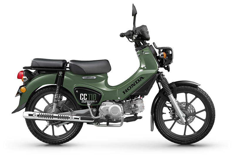 Скутеретта Honda СС110 зеленый