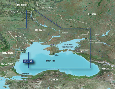VEU510S - Река Днепр и Азовское море, g3 Vision BlueChart g3 