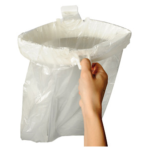 Держатель мусорных мешков с автоматической защелкой