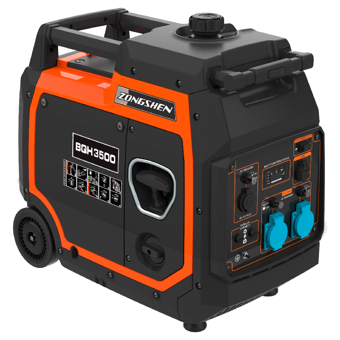Генератор бензиновый инверторный Zongshen BQH 3500 1T90DF351