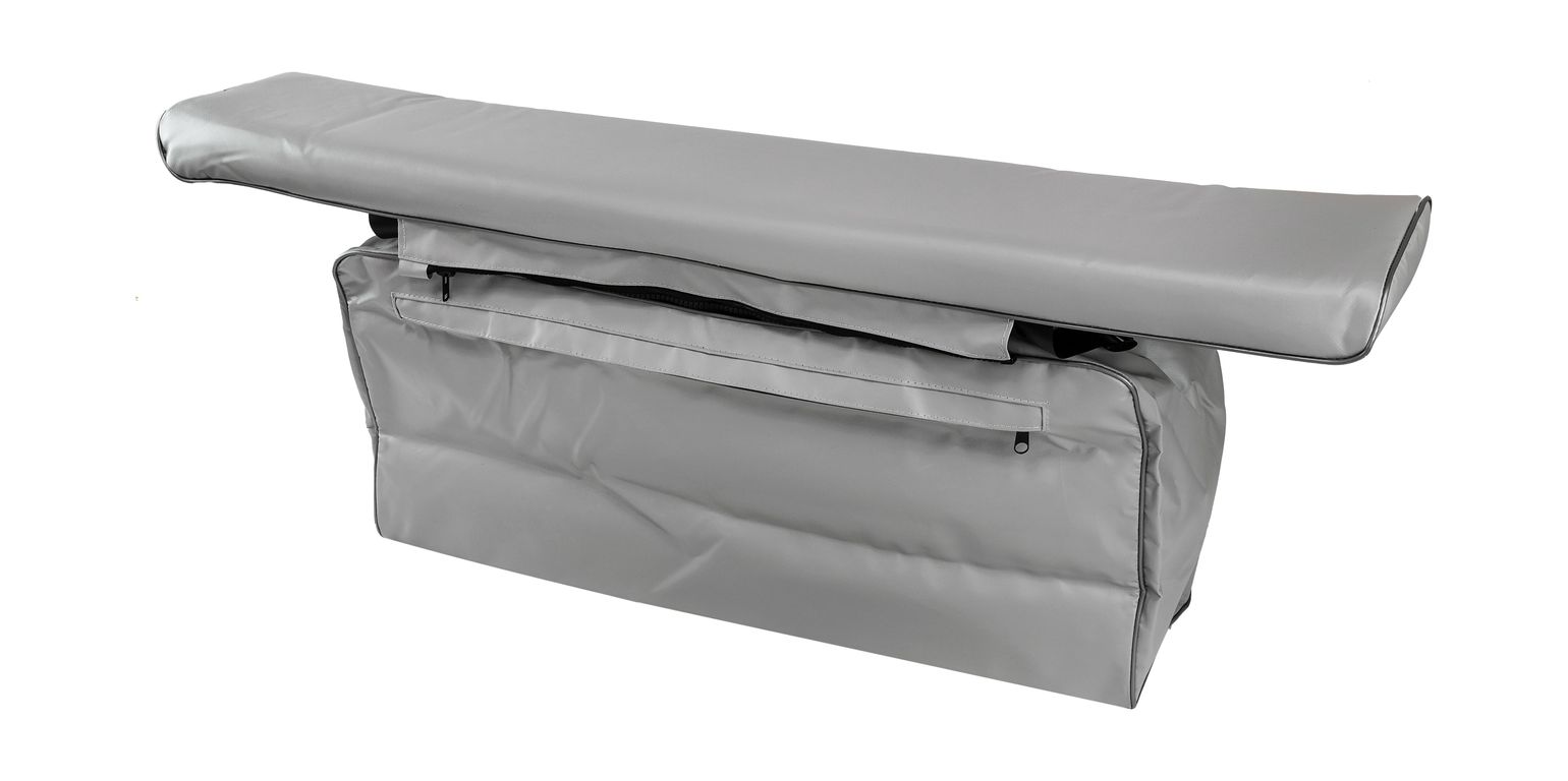 Сумка на сиденье с мягкой накладкой, 800х200 мм, серая