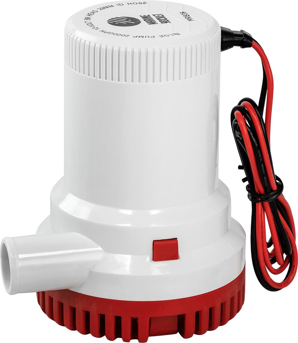 Помпа осушительная Marine Rocket,  2000GPH (7570 л/ч), 12 В (упаковка из 20 шт.)