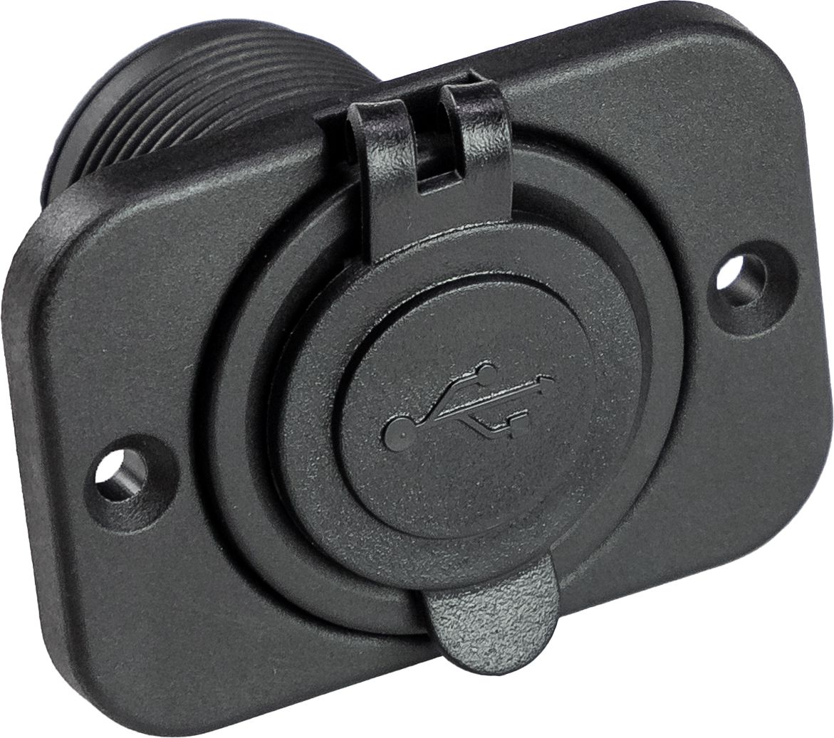 Разъем USB 5В 3.1А на панели, Marine Rocket (упаковка из 10 шт.)