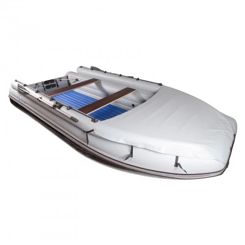 Лодка ПВХ Выдра Шерпа 470 Jet серый