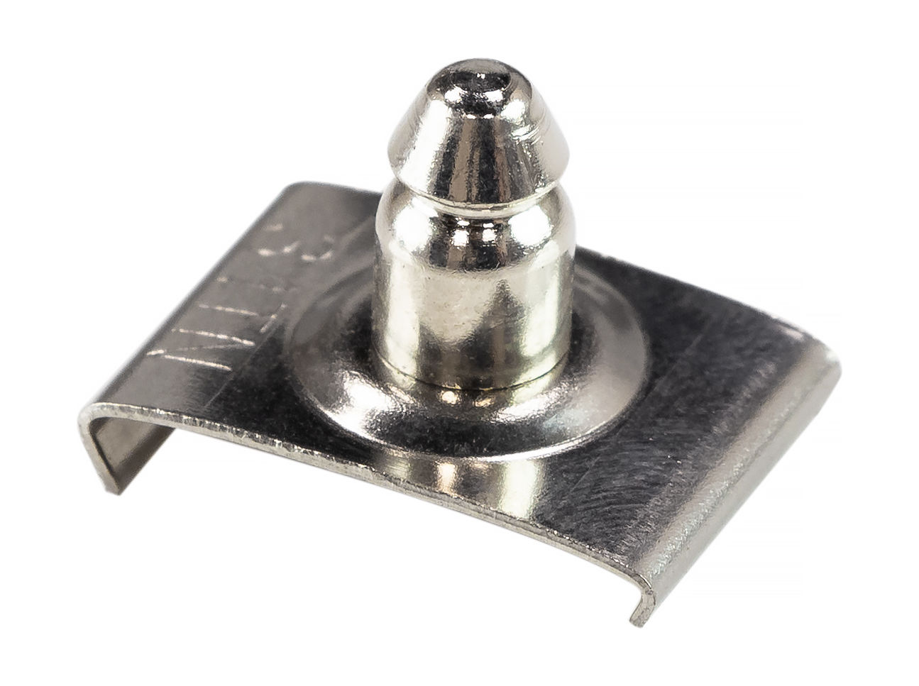 Ответная часть DOT для тентовой застежки на клипсе, никелированная латунь