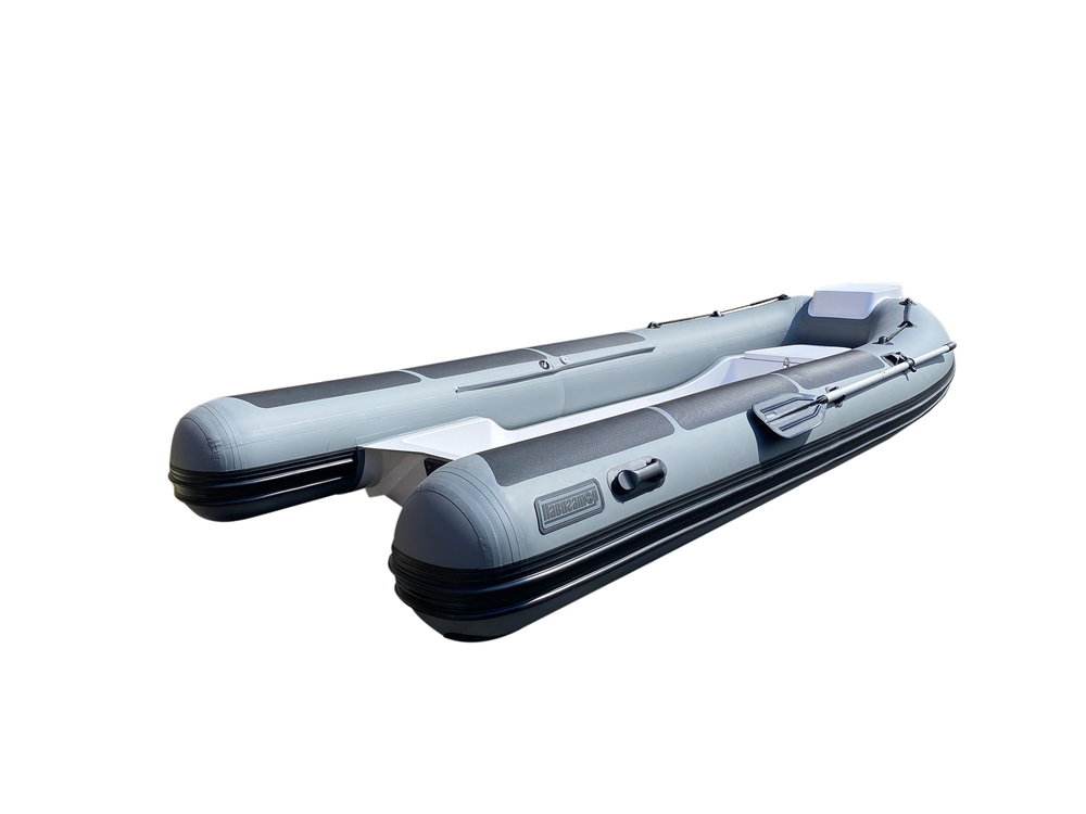 Лодка RIB Forza Marine Навигатор 400R PRO серый/серо-графитовый