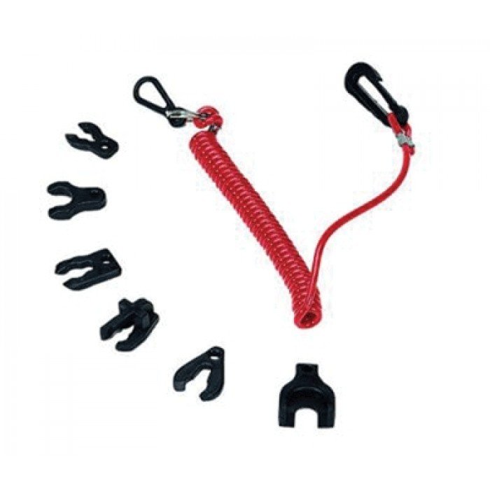 Чека предохранительная на шнуре Mariner/Suzuki /Johnson 4-т