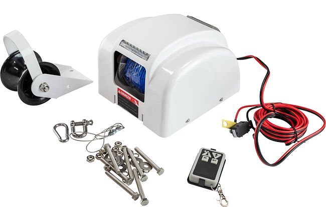 Лебедка якорная autoTRAC BigWater 45SW, RC,(alum)