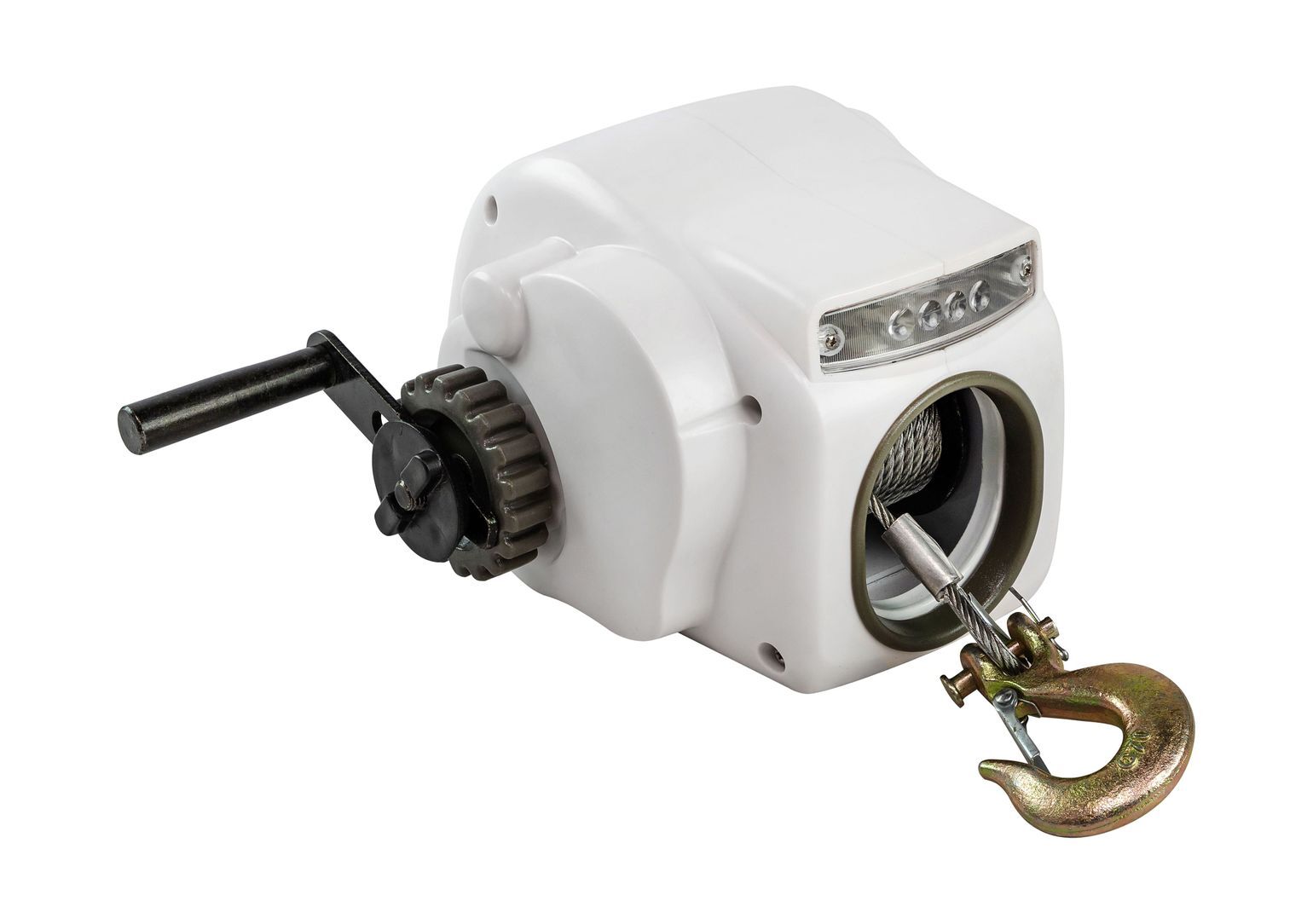 Лебедка электрическая autoTRAC DayRunner на трейлер, 2500lbs SW, белая