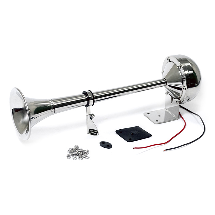 Горн электрический однотональный SUNFINE 101x410 мм, нержавеющая сталь (Замена EASTERNER C11478)