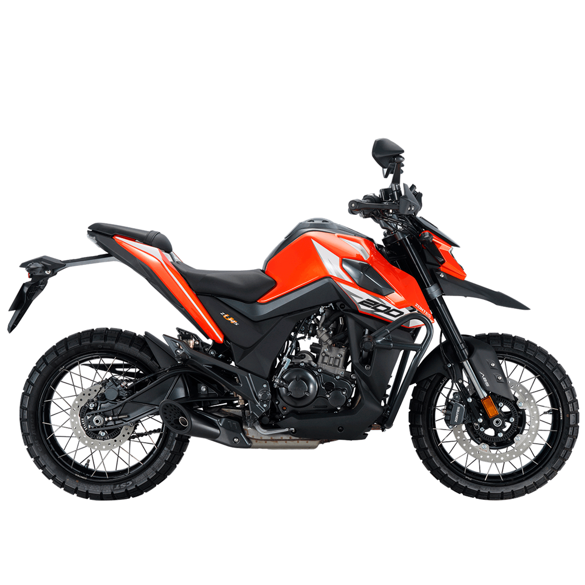 Мотоцикл Zontes ZT200-U1 оранжевый