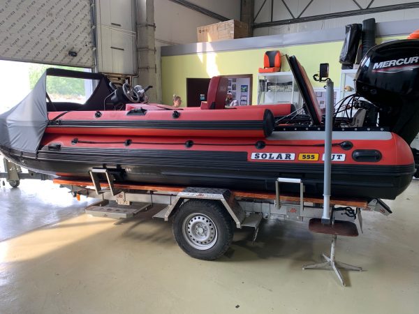 Лодка ПВХ Solar-555 Super JET с тоннелем