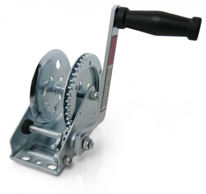 Лебедка ручная для прицепа (635 кг) 4.5:1. оцинков