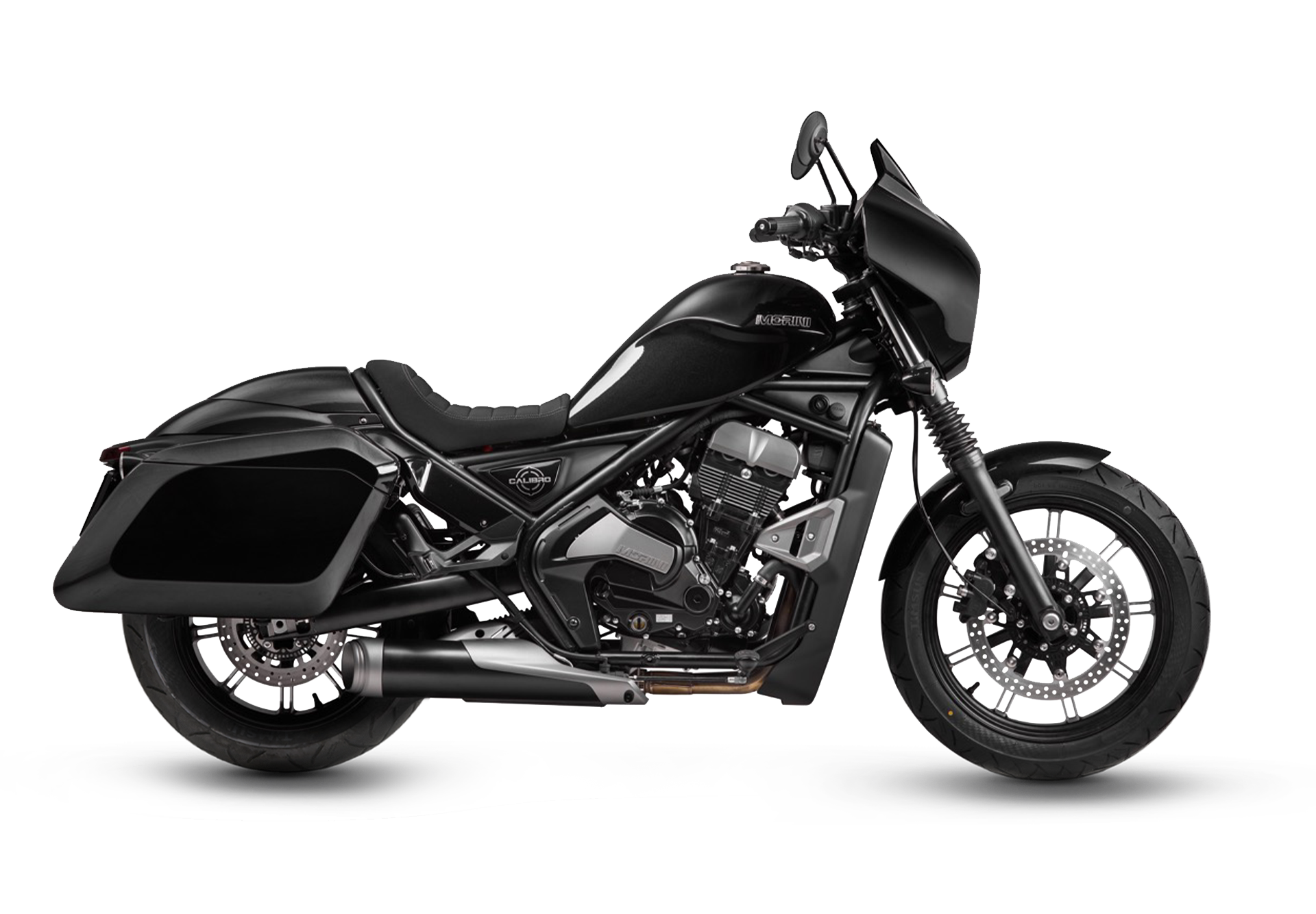 Мотоцикл Moto Morini CALIBRO BAGGER черный