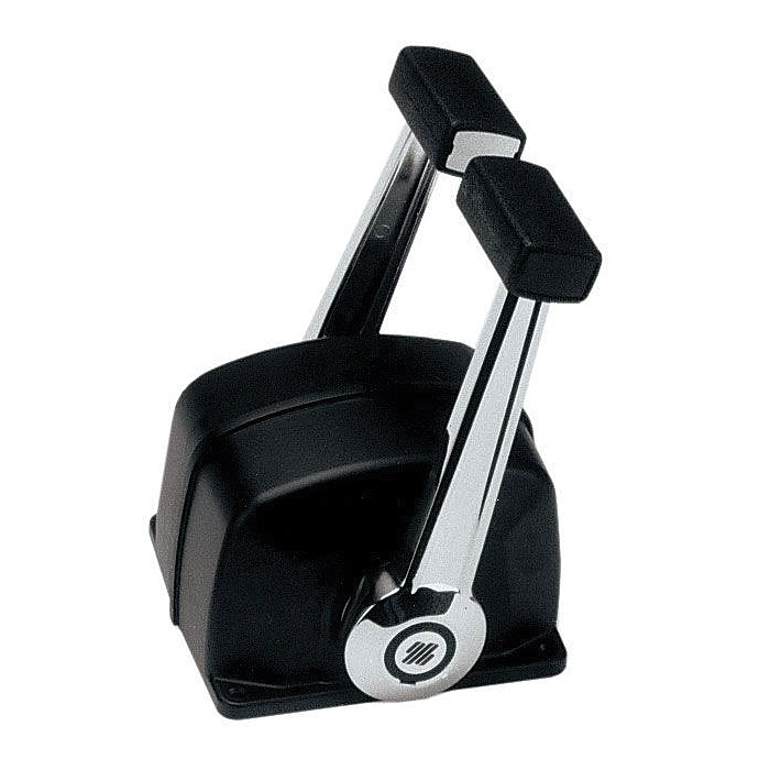 Контроллер горизонтального крепления для 2-х моторов с тримом, хром