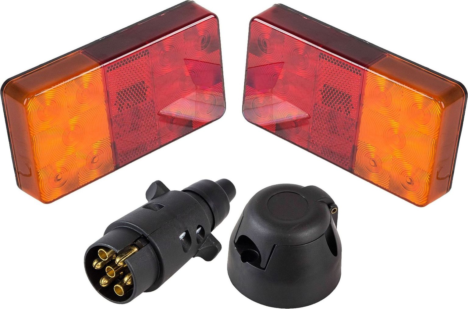 Стоп-сигнал для прицепа c вилкой и розеткой (комплект 87119E2) (упаковка из 3 шт.)