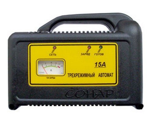 Зарядное устройство СОНАР 207.03R, 15 А Рыболов 