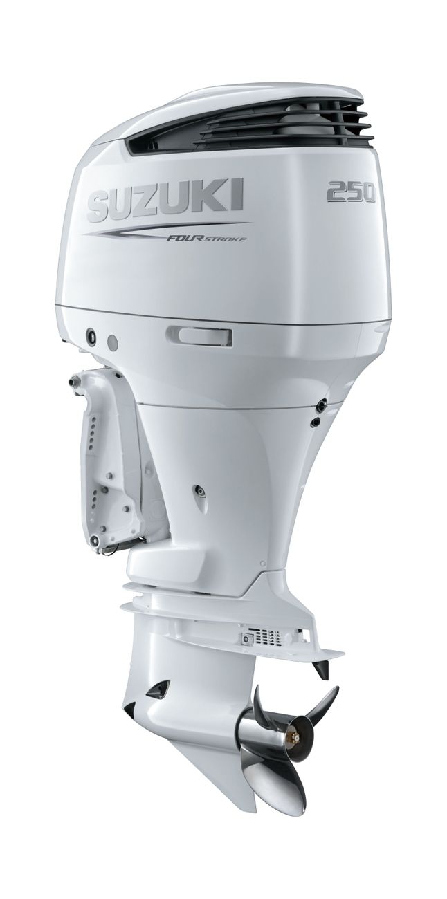 Лодочный мотор Suzuki DF250APX белый