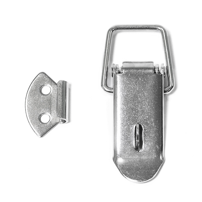 Фиксатор эксцентриковый SUNFINE с ушком для замка 34х40мм, нержавеющая сталь