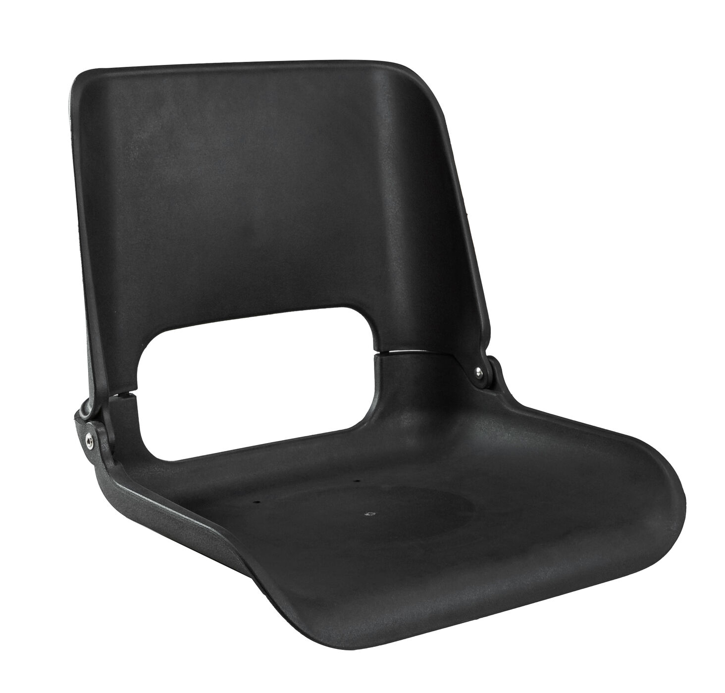 Кресло складное пластиковое черное