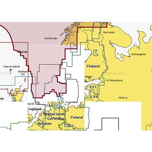 Карта Navionics Gold XL9 44XG Балтийское море