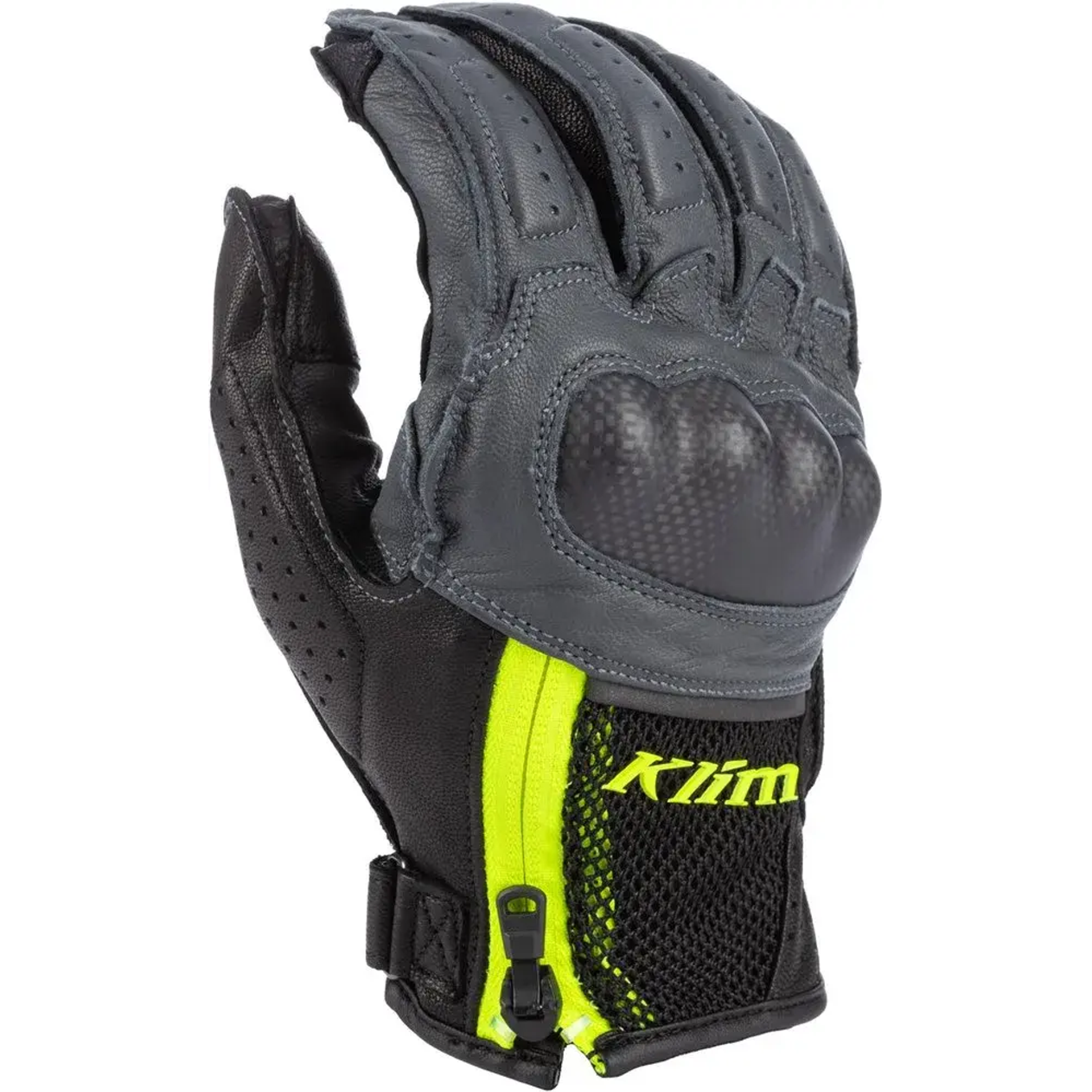 Мотоперчатки Klim Induction без утеплителя (Asphalt - Hi-Vis, XL)