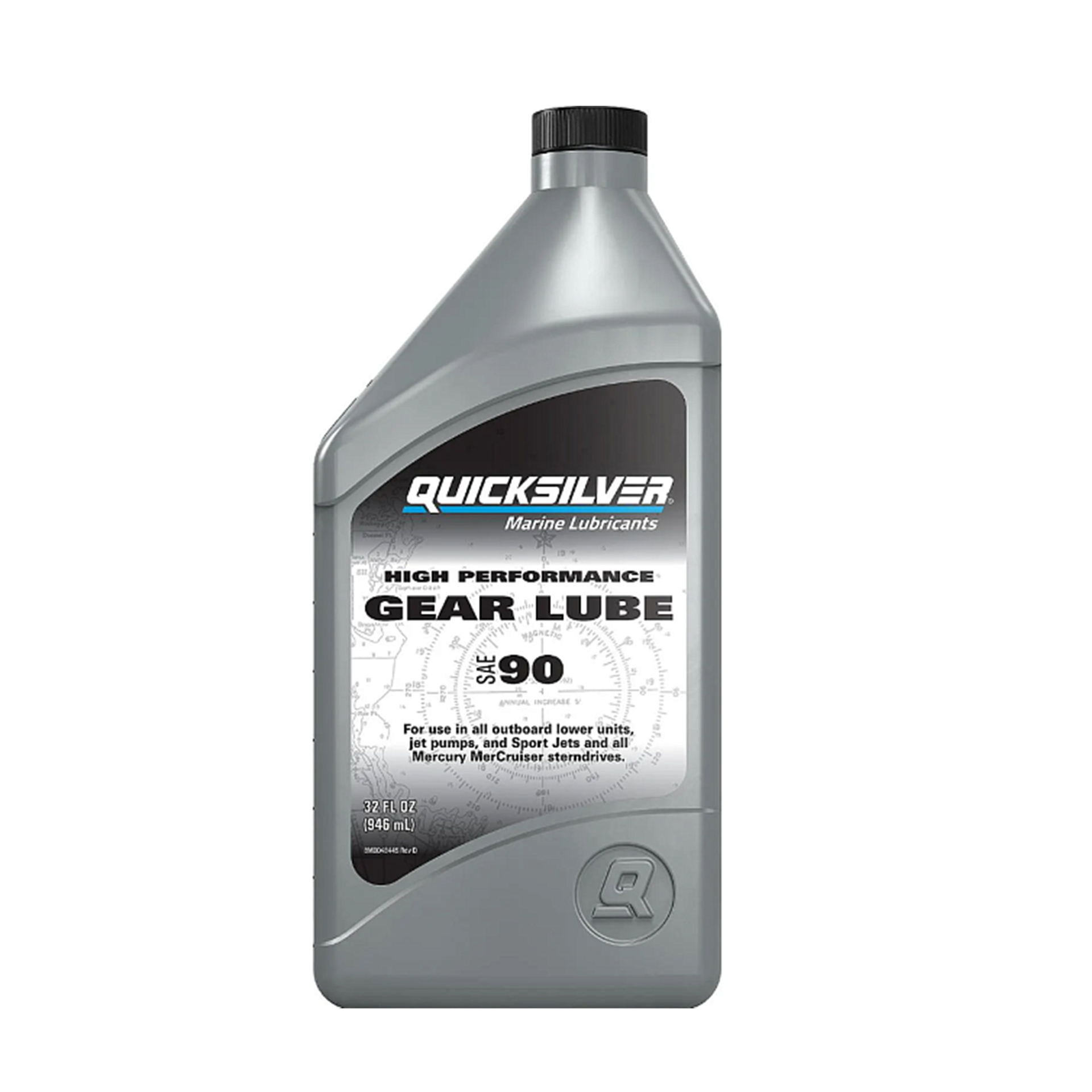 Масло трансмиссионное Quicksilver High Perfomanсe Gear Lube (1 л)