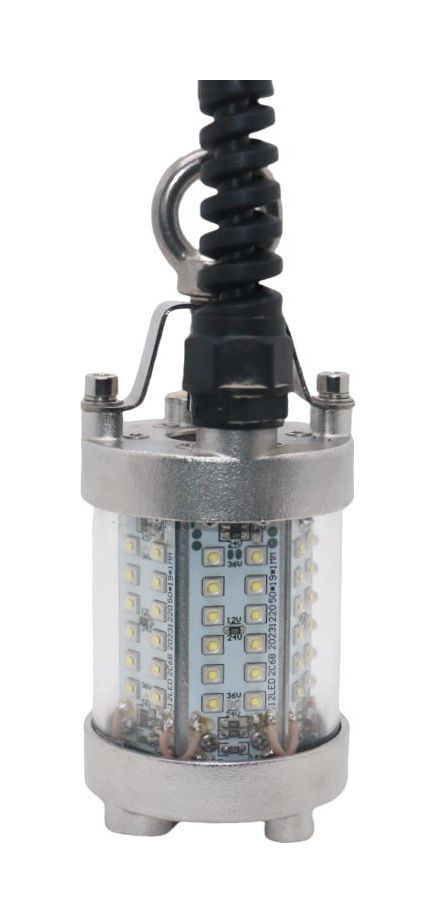 Подводный огонь для рыбалки, White, 50w