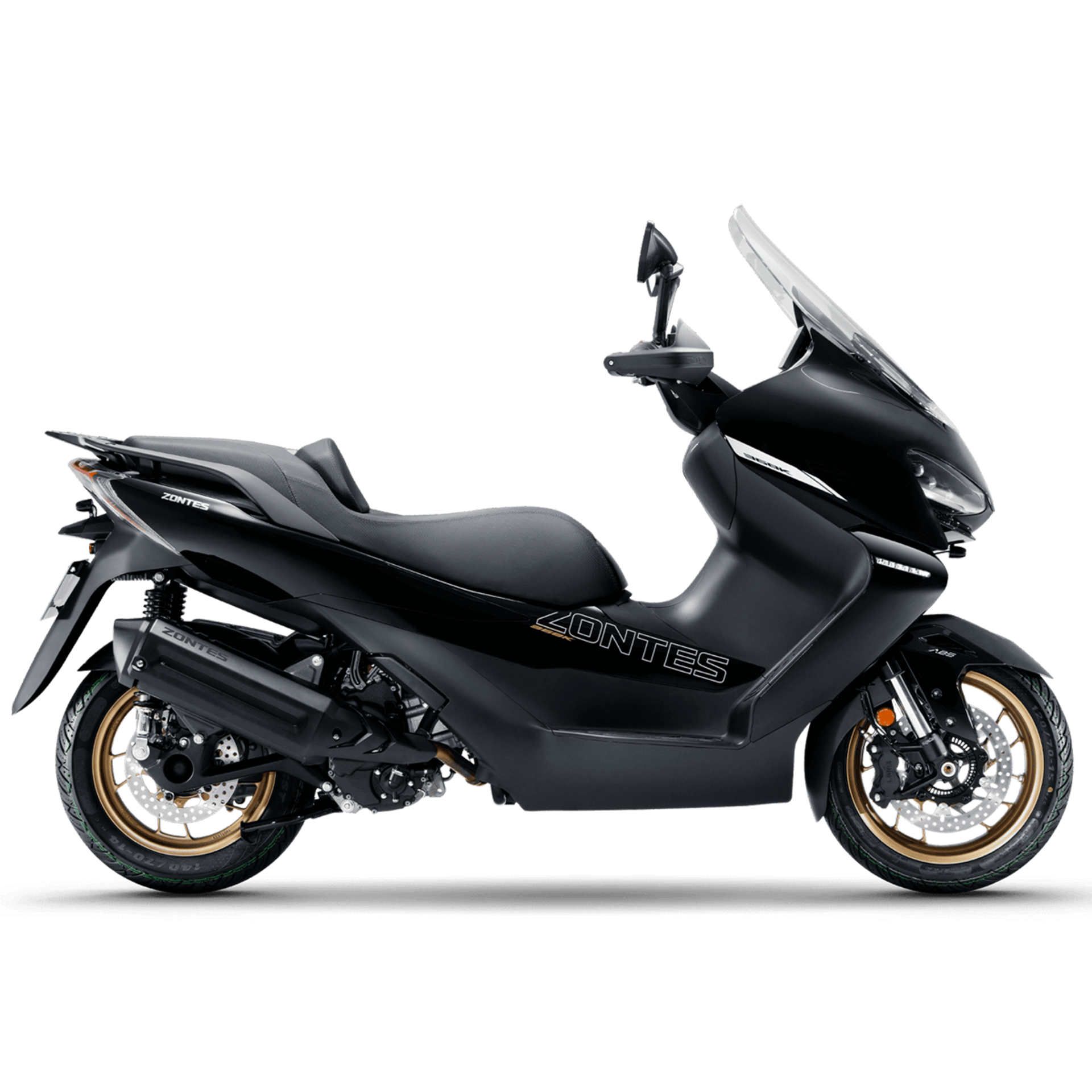 Максискутер Zontes ZT368-K черный