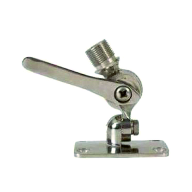 Кронштейн NavCom для УКВ антенн типа АШС (полированная нержавеющая сталь)