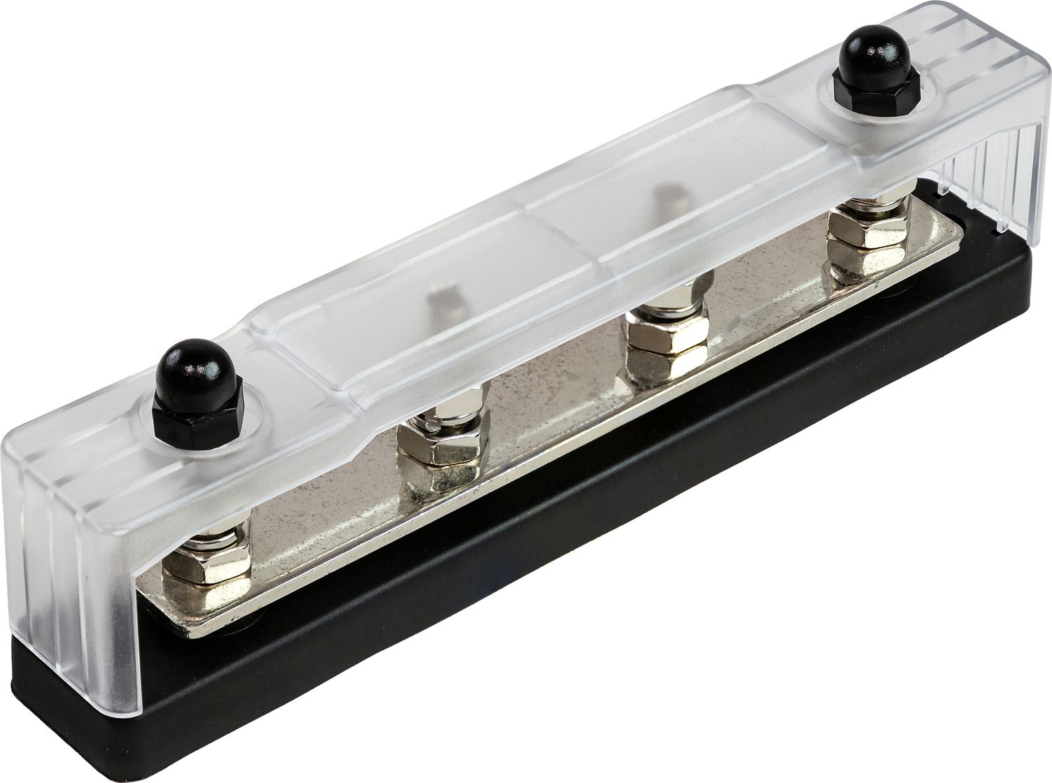 Колодка распределительная электромонтажная с защитной крышкой, 4 контакта (упаковка из 2 шт.)