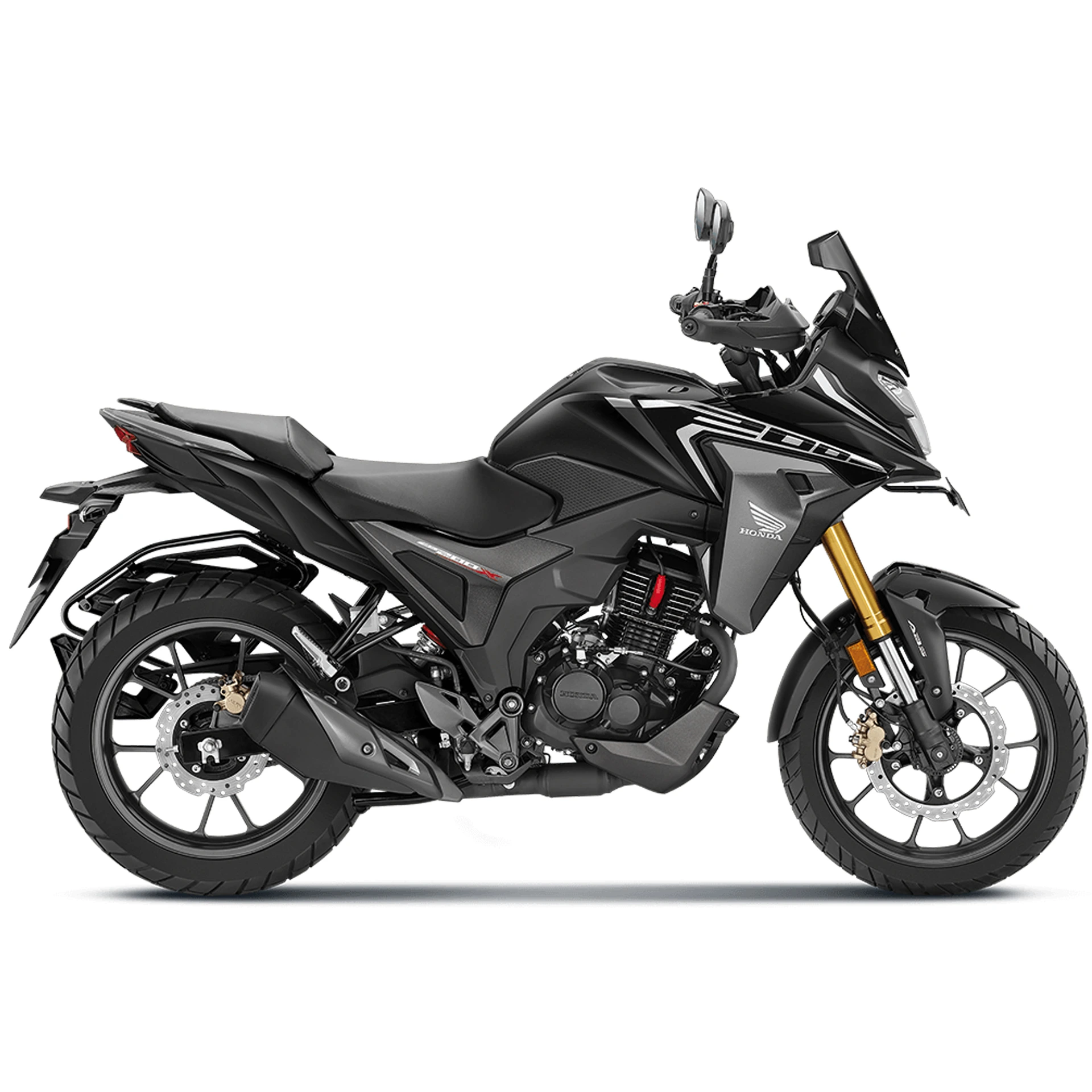 Мотоцикл Honda CB200X черный
