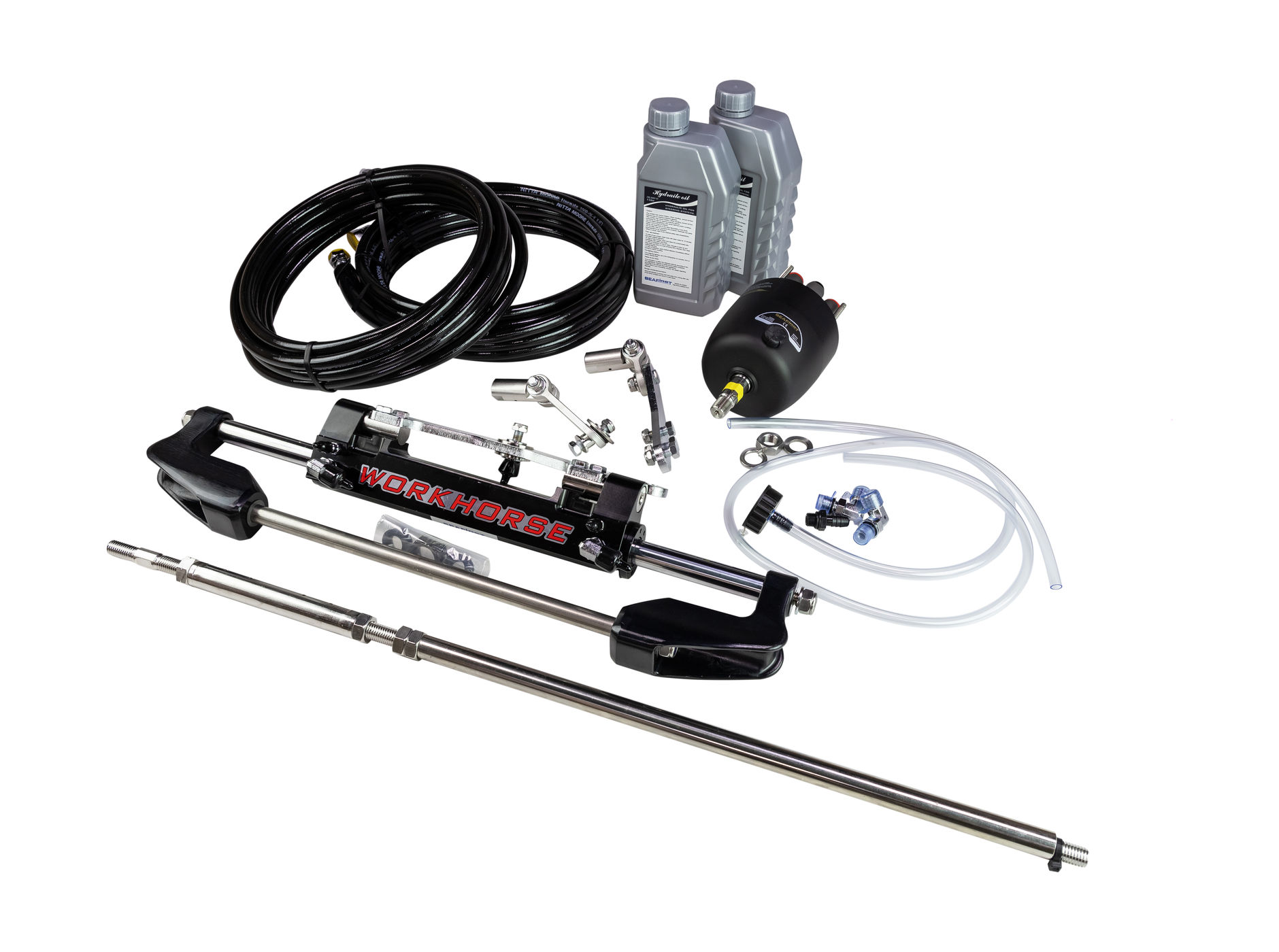 Гидравлическая система рулевого управления для 2-моторов 200-450 (один цилиндр) л.с Sea First