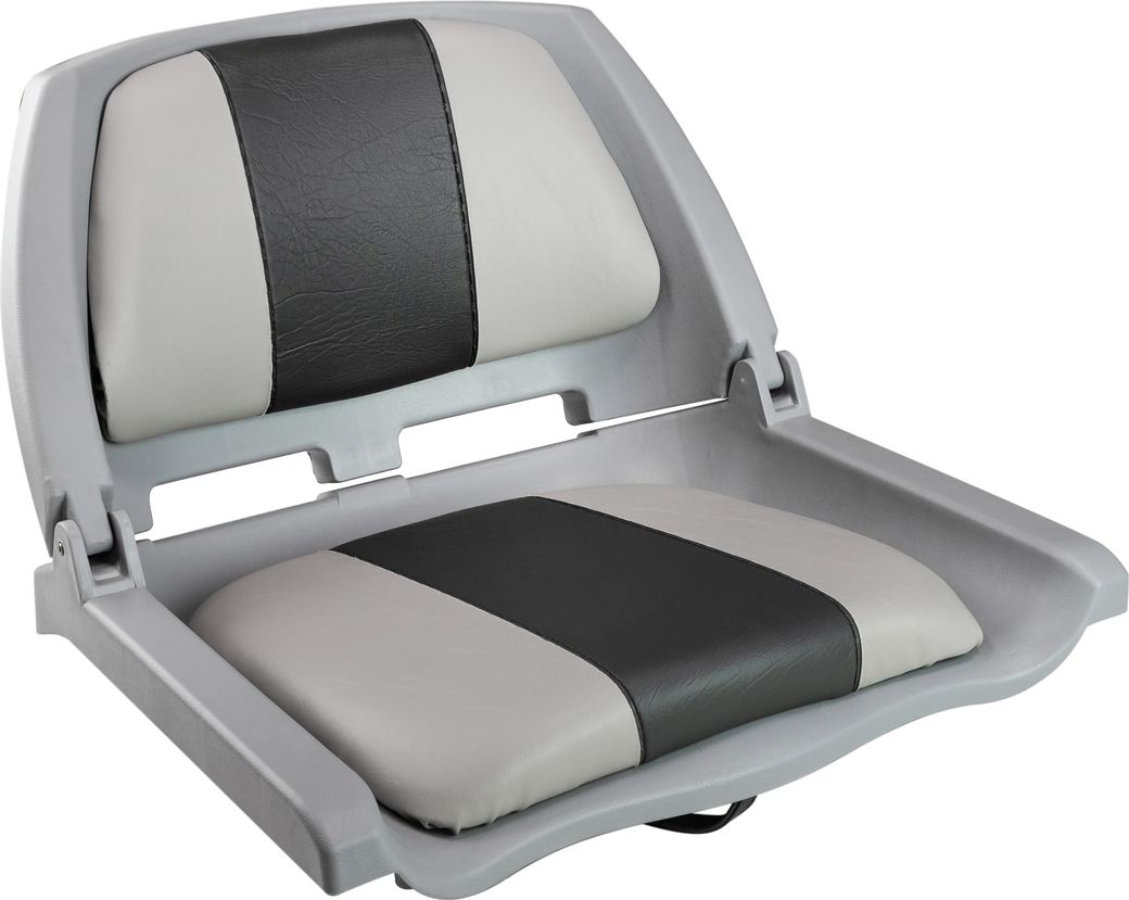 Кресло складное мягкое TRAVELER, цвет серый/черный