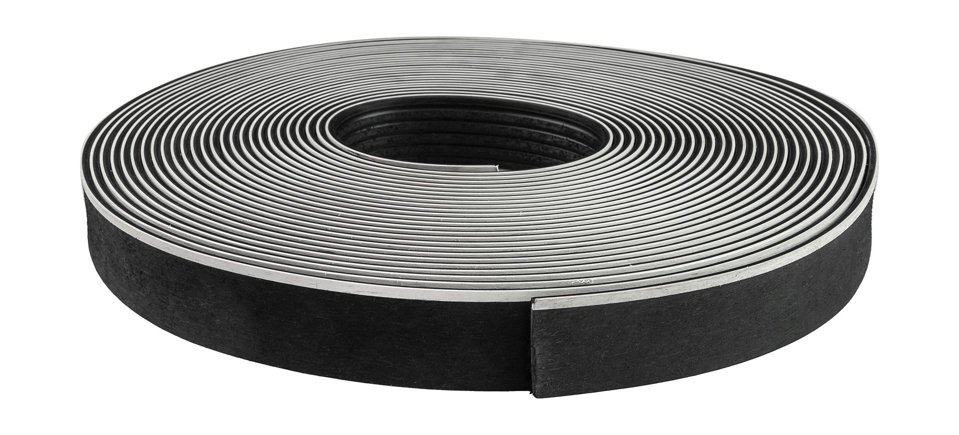 Покрытие палубное 50ммx5мм, черный, белая полоса, Marine Rocket