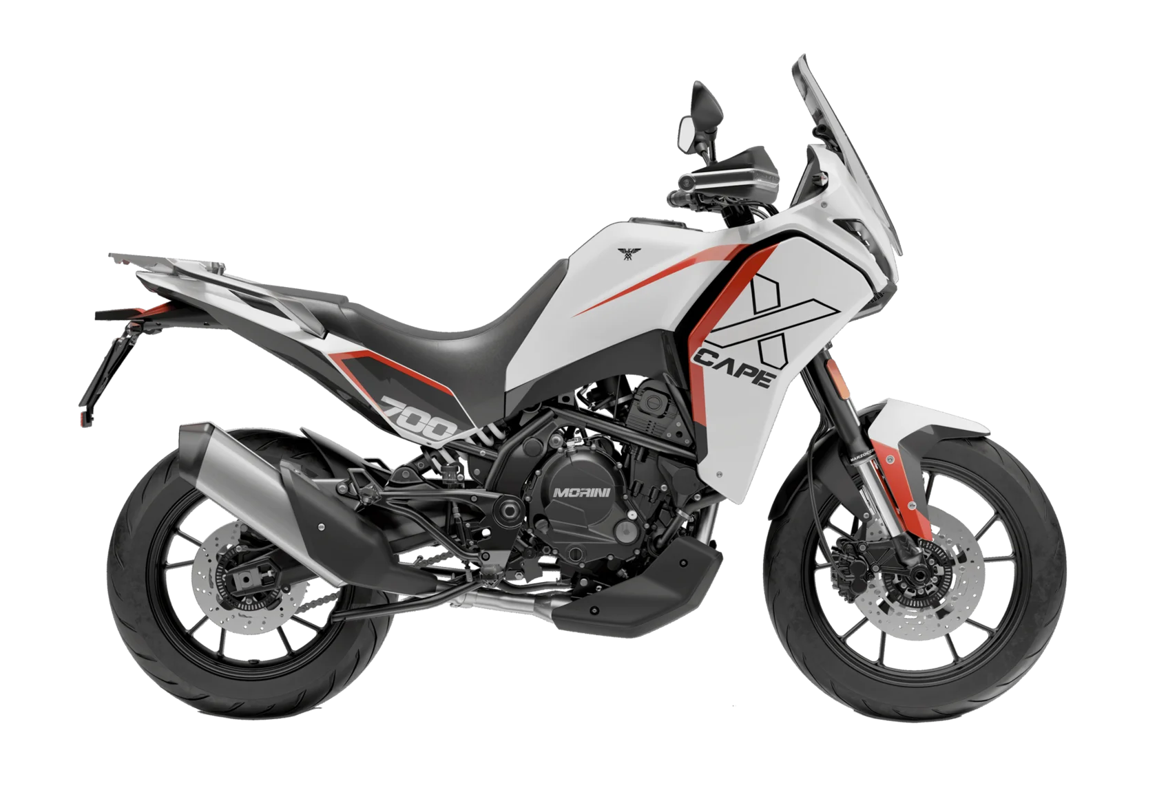 Мотоцикл Moto Morini X-CAPE 700 Alloy Wheel, белый