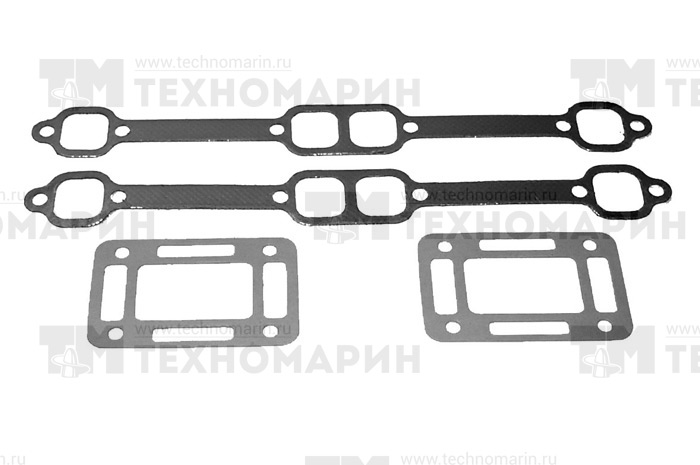 Комплект прокладок выпускных коллекторов Mercruiser/OMC/Volvo Penta 18-0604