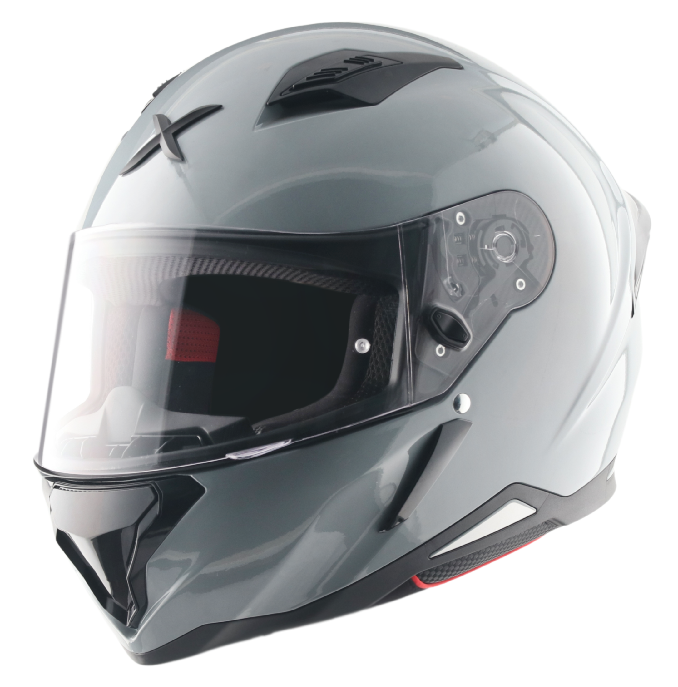 Шлем AXOR SH-890 HUNTER SOLID, цвет светло-серый (L)