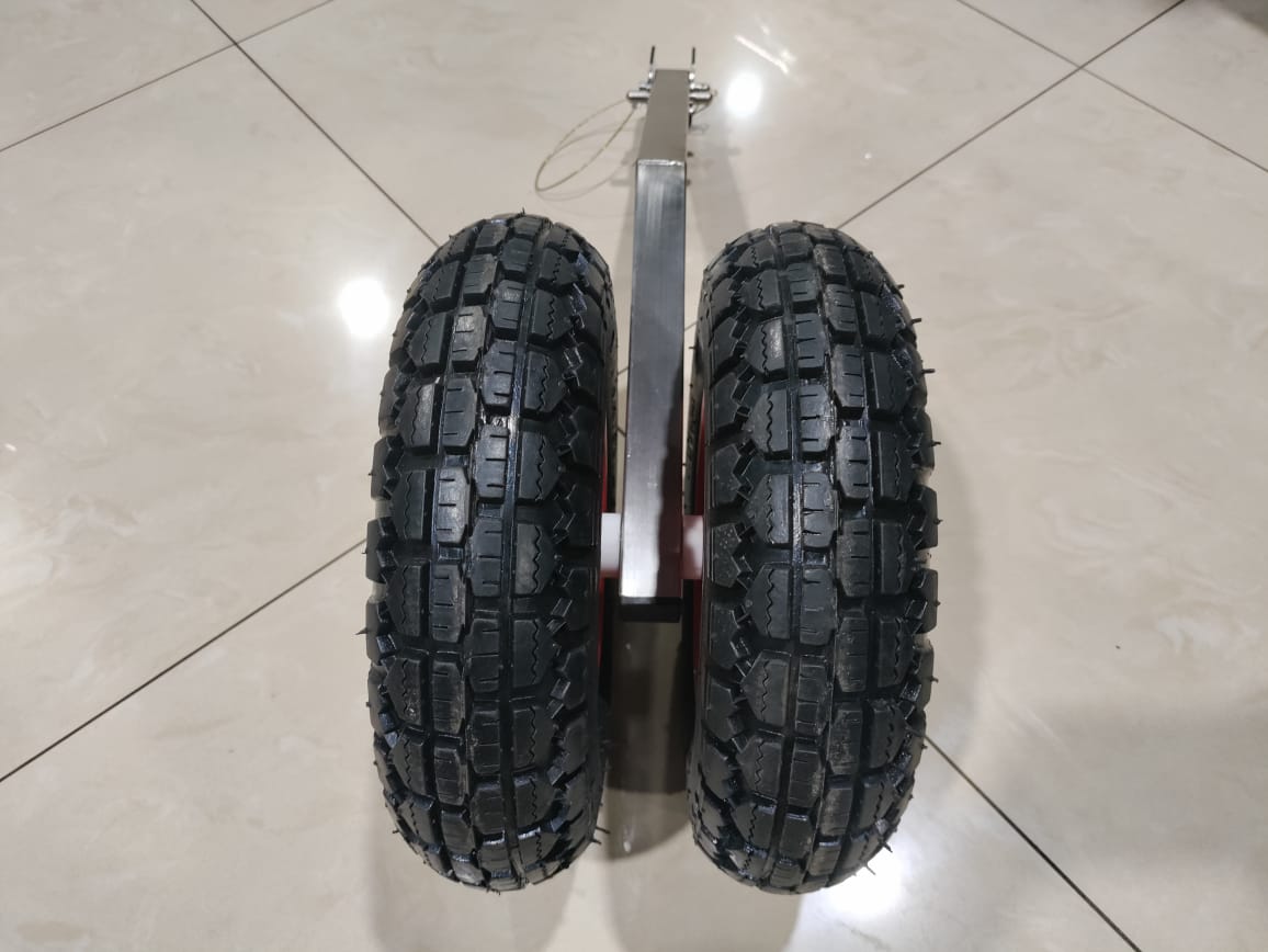 Комплект колес транцевых откидных универсальных 330 усиленные(сдвоенные) Комплект колес транцевых откидных универсальных 330 усиленные(сдвоенные)