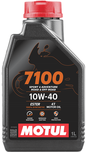 Масло моторное 4-х тактное для мотоциклов Motul 7100 4T SAE 10W40 1л